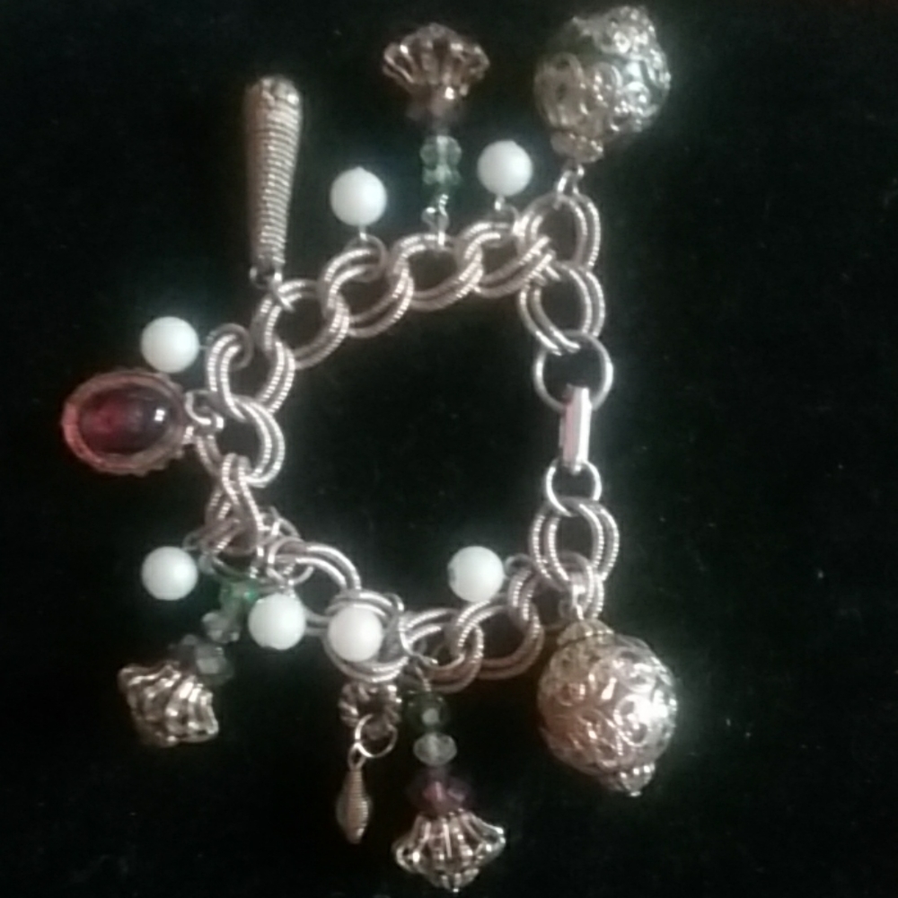 Vintage charm bracelet